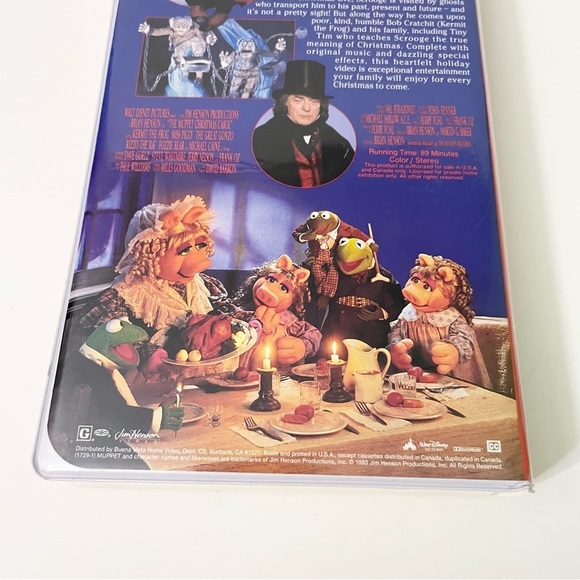 The Muppet Christmas Carol VHS - Picture 10 of 16
